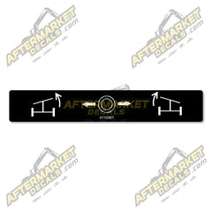 Decal Kit Fits Lull Frame Sway Decal 4110367 Telehandler - 3M VINYL!