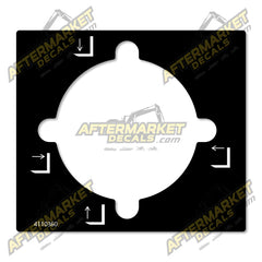Decal Kit Fits Lull Rear Joystick Overlay 4110360 Telehandler - 3M VINYL!