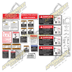 Decal Kit Fits Altec AT40C Truck - 3M VINYL!