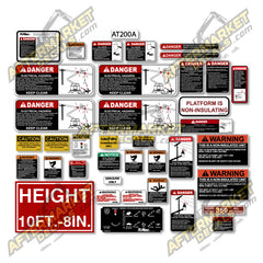 Decal Kit Fits Altec AT200A Truck - 3M VINYL!
