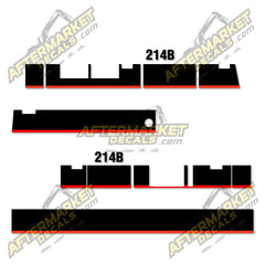 USA Decal Kit Fits Caterpillar 214B Excavator - 3M VINYL!