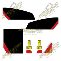 USA Decal Kit Fits Caterpillar 352F L XE Crawler Excavator - 3M VINYL!