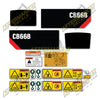 Image of USA Decal Kit Fits Caterpillar CB66B Roller 3M VINYL!