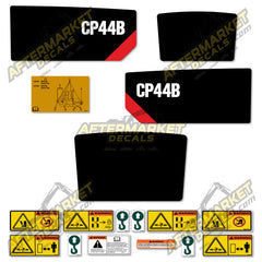 USA Decal Kit Fits Caterpillar CP44B Roller - 3M VINYL!