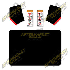 USA Decal Kit Fits Caterpillar E6000 Forklift  - 3M VINYL!