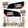 Image of USA Decal Kit Fits Caterpillar GP45N-1 Forklift  - 3M VINYL!