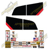Image of USA Decal Kit Fits Caterpillar GP55N-1 Forklift  - 3M VINYL!