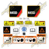 Image of USA Decal Kit Fits Caterpillar H45DS Hammer- 3M VINYL!