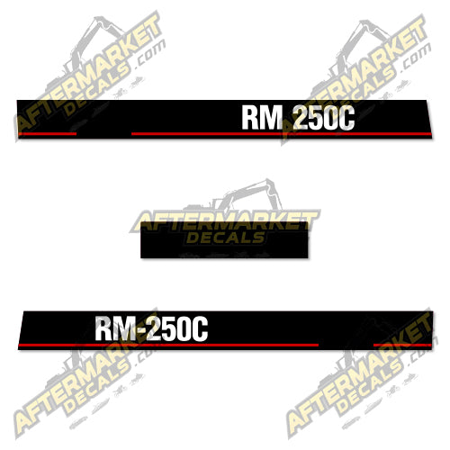 USA Decal Kit Fits Caterpillar RM-250C Reclaimer - 3M VINYL!