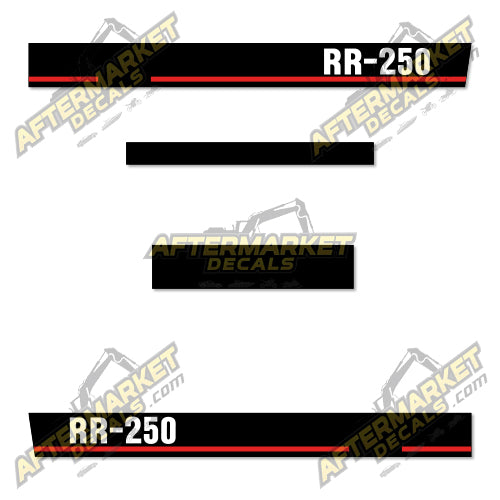 USA Decal Kit Fits Caterpillar RR-250 Reclaimer - 3M VINYL!