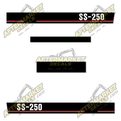 USA Decal Kit Fits Caterpillar SS-250 Reclaimer -  3M VINYL!
