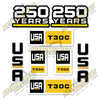 Image of USA Decal Kit Fits Caterpillar T30C Forklift - 3M VINYL!