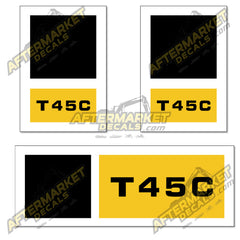 USA Decal Kit Fits Caterpillar T45C Forklift - 3M VINYL!