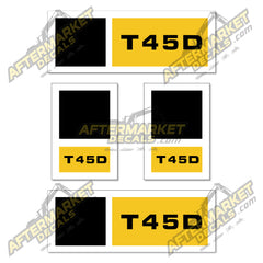 USA Decal Kit Fits Caterpillar T45D Forklift - 3M VINYL!