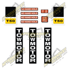 USA Decal Kit Fits Caterpillar T50 Towmotor - 3M VINYL!