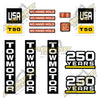 Image of USA Decal Kit Fits Caterpillar T50 Towmotor - 3M VINYL!
