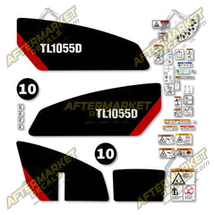 USA Decal Kit Fits Caterpillar TL1055D Telehandler - 3M VINYL!