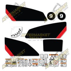 USA Decal Kit Fits Caterpillar TL943C Telehandler - 3M VINYL!