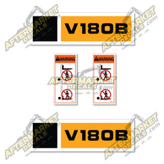 USA Decal Kit Fits Caterpillar V180B Forklift - 3M VINYL!