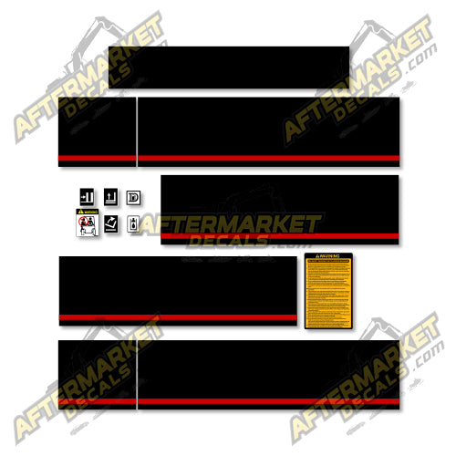 USA Decal Kit Fits Caterpillar V225C Forklift- 3M VINYL!