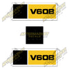 Image of USA Decal Kit Fits Caterpillar V60B Forklift  - 3M VINYL!