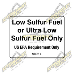 Decal Kit Fits Genie 133278 B LOW FUEL- 3M VINYL!