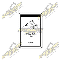 Decal Kit Fits Genie 28235 F POWER TO PLATFORM - 3M VINYL!