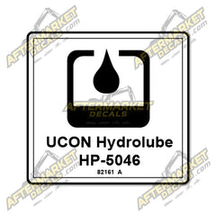 Decal Kit Fits Genie 82161 A UCON HYDROLUBE - 3M VINYL!