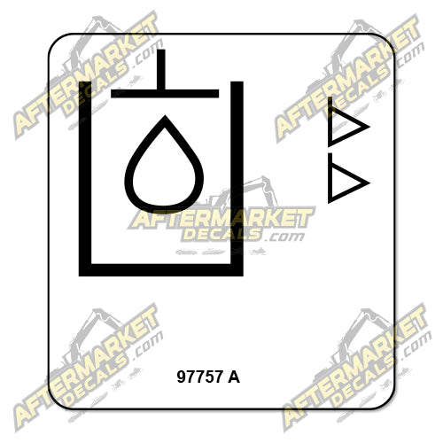 Decal Kit Fits Genie 97757 A OIL LEVEL IND - 3M VINYL!