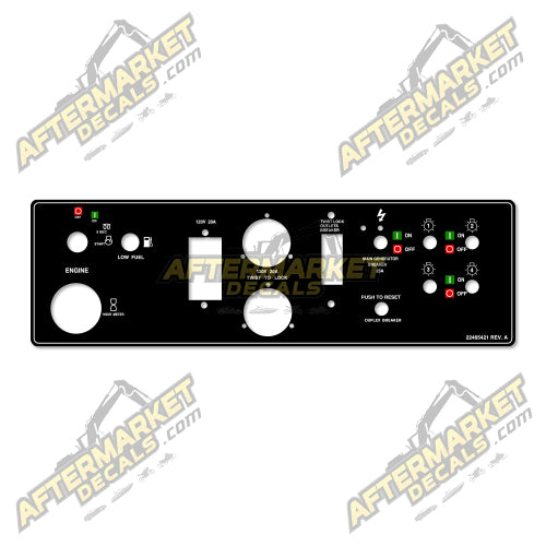 Decal Kit Fits Ingersoll Rand Control 22465421 Air Compressor  - 3M VINYL!