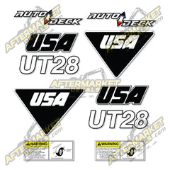 USA Decal Kit Fits JLG UT28 Trailer - 3M VINYL!