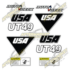 USA Decal Kit Fits JLG UT49 Trailer - 3M VINYL!