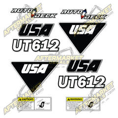 USA Decal Kit Fits JLG UT612 Trailer - 3M VINYL!